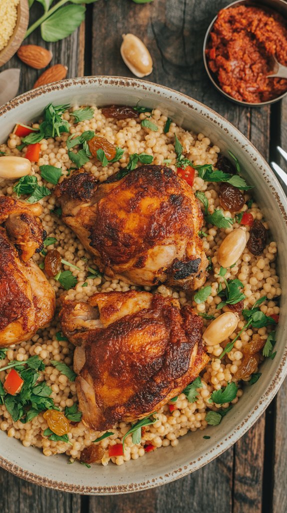 spicy moroccan chicken dish