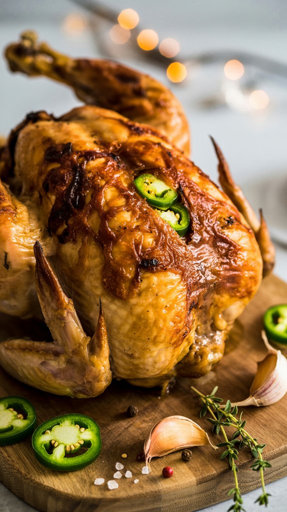 spicy roasted chicken recipe