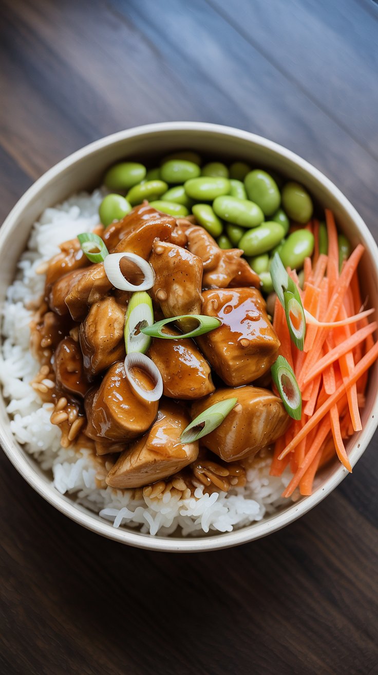 sweet & savory teriyaki chicken bowl recipe sweet & savory teriyaki chicken bowl recipe