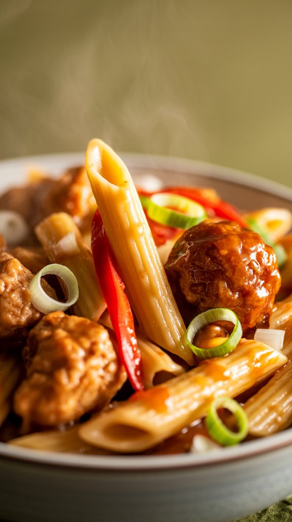 sweet chili pasta recipe