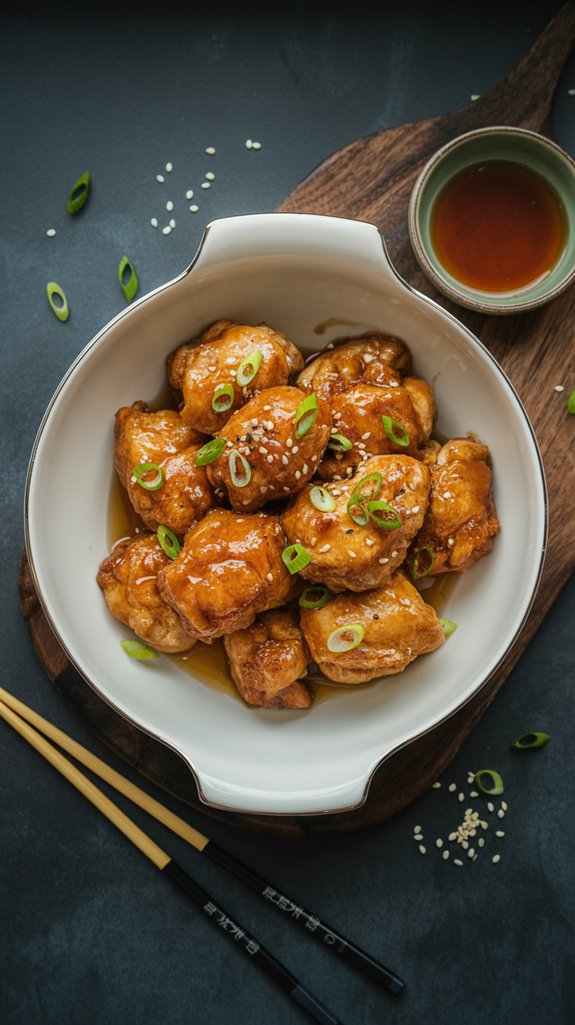 sweet crispy honey chicken