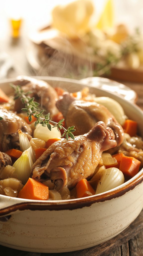 tender chicken gizzard casserole