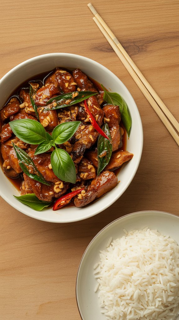 thai basil chicken recipe