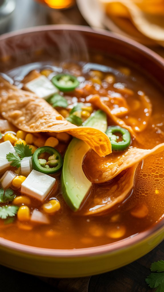 tortilla soup preparation steps