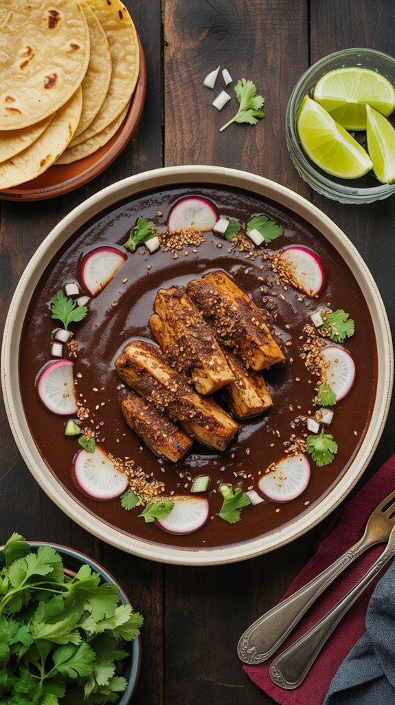 vegan chicken mole recipe