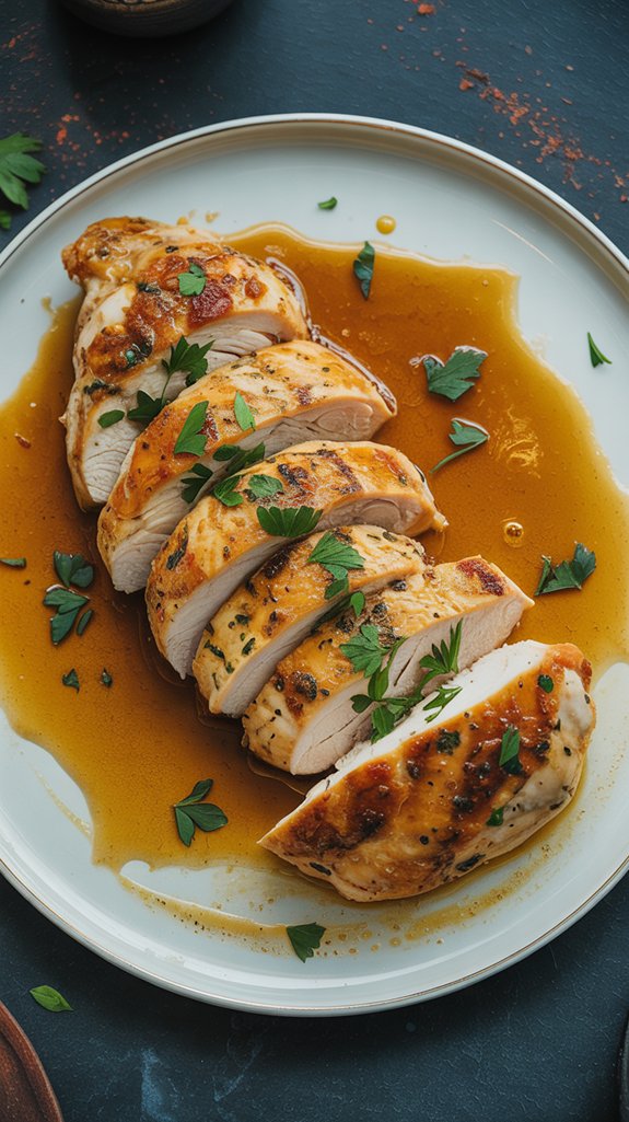 wine infused chicken scampi recipe